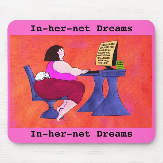 In-ihr-net-Träume Mousepad (Vorne)
