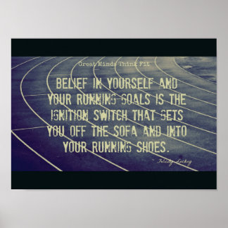 In Ihre Laufschuhe! Poster