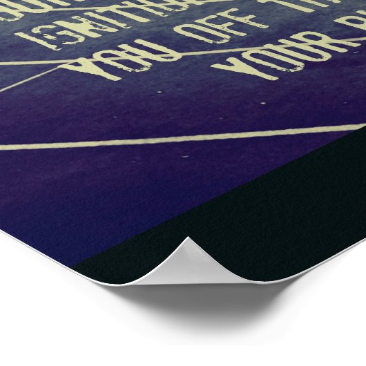 In Ihre Laufschuhe! Poster (Ecke)