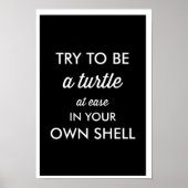 IN IHREM EIGENEN MUSCHEL-POSTER IST ES EINFACH EIN POSTER (Vorne)