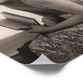 In ihrem Fingerie Poster (Ecke)