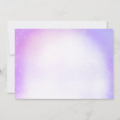 In ihrem Foto zur Geburtstagszeit Einladung (Rückseite)