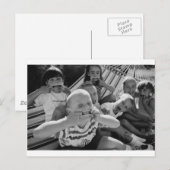 In Ihrem Gesicht Postkarte (Vorne/Hinten)