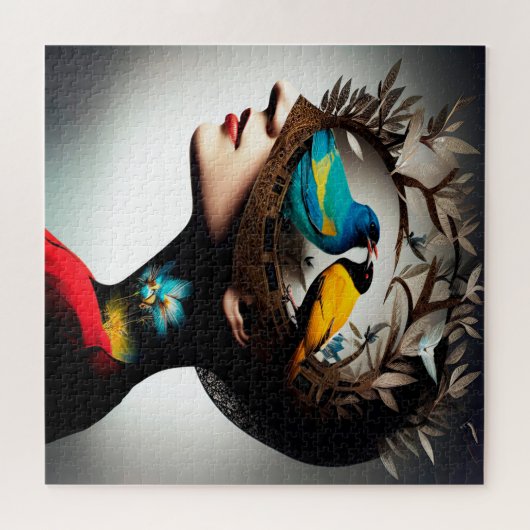 In ihrem Kopf Vögel 2 Puzzle (Horizontal)