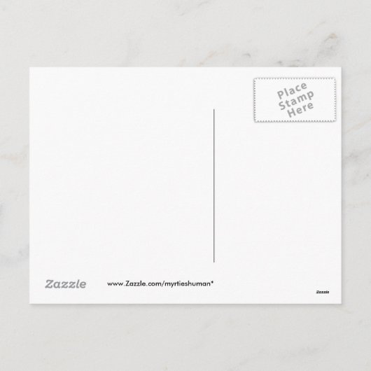 In ihrem OsterBonnet Feiertagspostkarte (Rückseite)