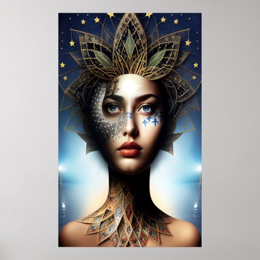 In ihren Kopfstern Poster (Vorne)