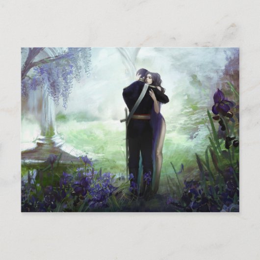 In Ihrer Arm-Postkarte Postkarte (Vorderseite)