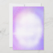 In ihrer Geburtstagsfeier der Ära Einladung (Rückseite)