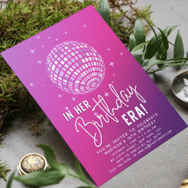 In ihrer Geburtstagszeit, Party der Ära, Party der Einladung