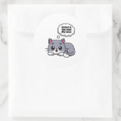 IN IHRER KENNTNIS MEINE Liebe Runder Aufkleber (Tasche)