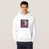💖 🌠 "In Ihrer Umlaufbahn gefangen" Hoodie (Vorne ganz)
