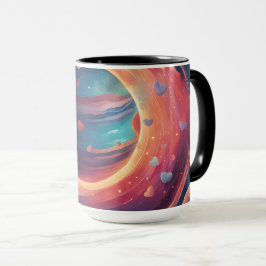 💖 🌠 "In Ihrer Umlaufbahn gefangen" Tasse