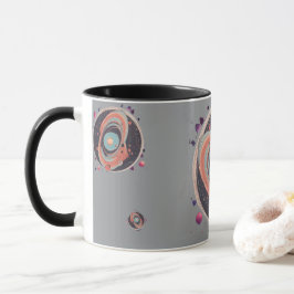 💖 🌠 "In Ihrer Umlaufbahn gefangen" Tasse
