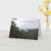 In Ihrer Zeit der Sorge Karte (Gelbe Blume)