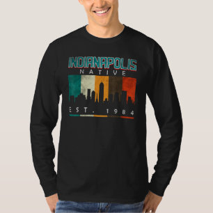 In Indianapolis geboren, gegr. 1984 T-Shirt