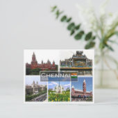 IN Indien - Chennai - Postkarte (Stehend Vorderseite)