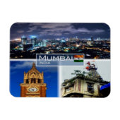 IN Indien - Mumbai Bombay - Magnet (Horizontal)