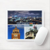 IN Indien - Mumbai Bombay - Mousepad (Mit Mouse)