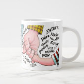 In irgendeinem Sprachen… Vater Jumbo-Tasse (Rechts)
