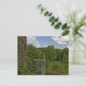 In Irland, auf dem Schloss Blarney, ein Steinturm Postkarte (Stehend Vorderseite)