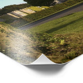 In Irland Eingang zur Burg Dromoland Fotodruck (Ecke)