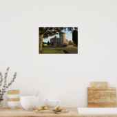 In Irland Eingang zur Burg Dromoland Poster (Küche)