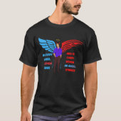 IN JEDEM ANGEL HÖRT EIN DEMON AUF T-Shirt (Vorderseite)