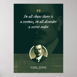 In jedem Chaos gibt es einen Kosmos, in jeder Stör Poster
