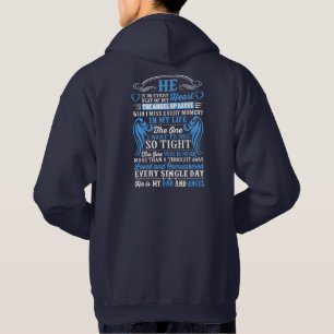 In jedem Herzschlag ist mein VATER und Engel Hoodie