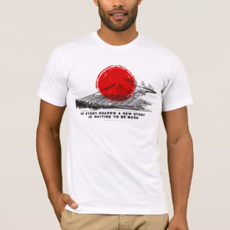 "In jedem Schatten wartet eine neue Geschichte  T-Shirt
