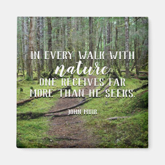 In jedem Spaziergang mit dem Naturmagnet Magnet