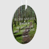 In jedem Weg mit Natur-runder Verzierung Ornament (Vorderseite)