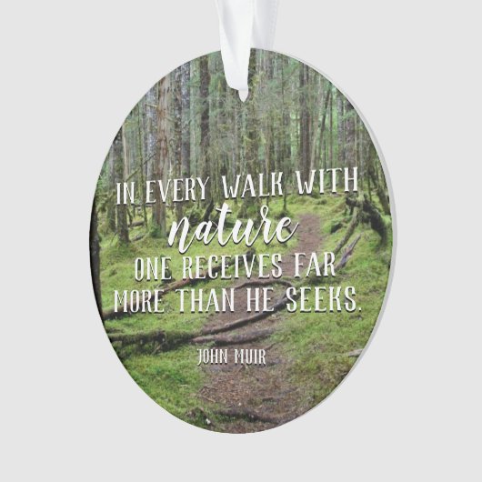 In jedem Weg mit Natur-runder Verzierung Ornament (Vorderseite)