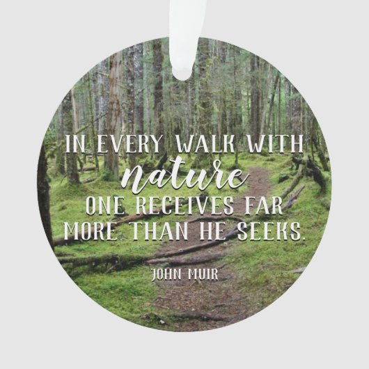 In jedem Weg mit Natur-runder Verzierung Ornament (Vorderseite)