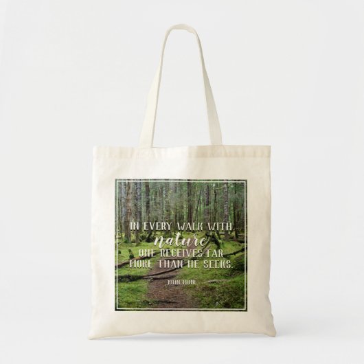 In jedem Weg mit Natur-Taschen-Tasche Tragetasche (Vorne)