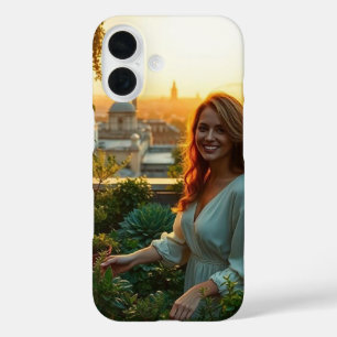 In jeder Hinsicht blühen iPhone 16 Hülle