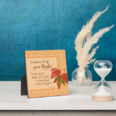 In jeder Sache danke - 1 Thes. 5:18 Fotoplatte (InSitu)