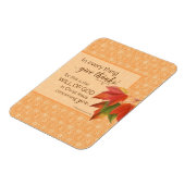 In jeder Sache danke - 1 Thes. 5:18 Magnet (Linke Seite)