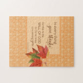 In jeder Sache geben Sie Dank - 1 Thes. 5:18 Puzzle (Horizontal)