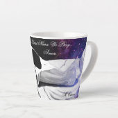 In Jesus Christus Name wir beten Latte Tasse (Rechte Ecke)