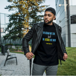 In Jesus gewinnen wir | Inspiration: Bibelverse T-Shirt