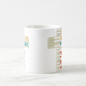In Jesus' Name I Play Piano Christian Music 	 Gift Kaffeetasse (Mittel)