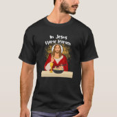 In Jesus Name Ramen Funny Japanisch Lebensmittel C T-Shirt (Vorderseite)