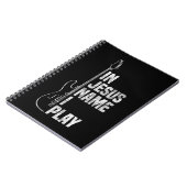 In Jesus Name spiele ich Gitarre Christlich Guitar Notizblock (Linke Seite)