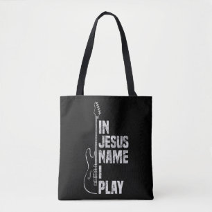 In Jesus Name spiele ich Gitarre Christlich Guitar Tasche