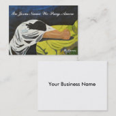 In Jesus Name wir beten Visitenkarten (100 Packung Visitenkarte (Vorne/Hinten)