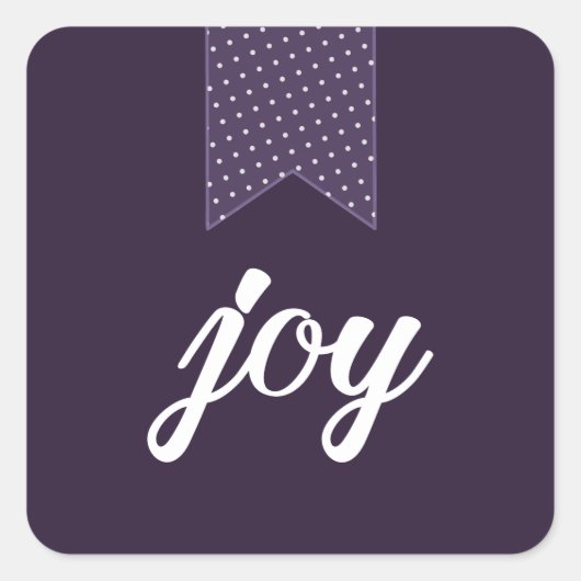 In Joy Sticker ummantelt (Vorderseite)