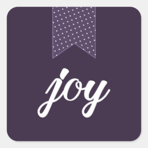 In Joy Sticker ummantelt