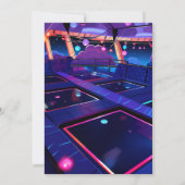 in Jungen Kinder cool Trampolin Park 13. Geburtsta Einladung (Rückseite)