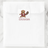 In Kanada hergestellte Aufkleber (Tasche)